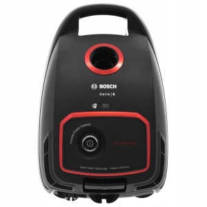 Пылесос Bosch BGL6POW1, черный/красный
