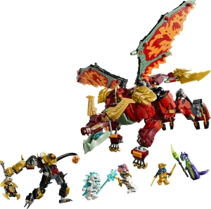 Конструктор LEGO NINJAGO 71868 Трансформирующийся драконий мех Уайлдфайр