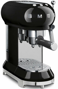 Кофеварка рожковая Smeg ECF01, черный