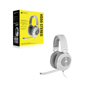 Проводная игровая гарнитура Corsair HS55 Stereo White (CA-9011261-EU)