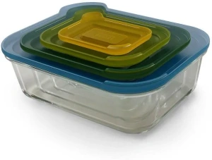 Набор контейнеров Joseph Joseph Nest Glass 81060, 4 предмета