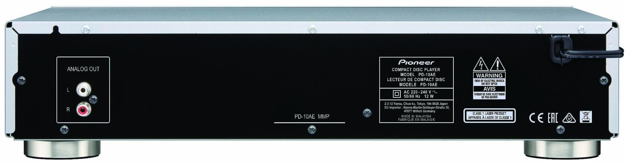 PIONEER Cd Проигрыватель Pioneer Pd-10ae-s