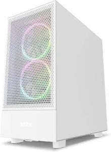 Корпус NZXT H5 Flow White, Mid-Tower ATX