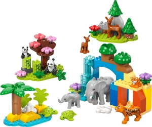 Конструктор LEGO DUPLO Town 10446 Семьи диких животных 3 в 1