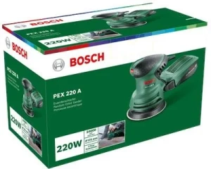 Эксцентриковая шлифовальная машина сетевая Bosch PEX 220 A 0603378000