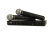 Радиосистема Shure BLX288E/SM58-M17, комплектация: ручной передатчик, приемник, микрофонный капсюль, черный