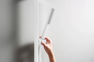 Ручной душ Hansgrohe Pulsify S 100 1Jet EcoSmart+ Slim, белый матовый 24126700