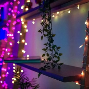 Smart-гирлянда Twinkly iCicle TWI190STP-TEU (190 LED, Bluetooth + Wi-Fi)