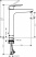 Смеситель для раковины Hansgrohe Logis E 230 71162000, хром