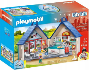 Конструктор Playmobil City Life - Портативный ресторан бар Imbis - Плеймобиль 70111