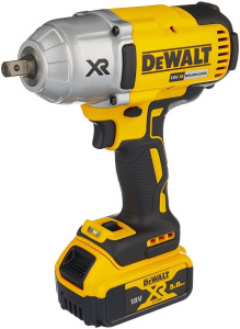 Аккумуляторный импульсный бесщеточный гайковерт DeWALT DCF899P2, с АКБ и ЗУ