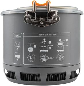 Комплект горелка с кастрюлей Jetboil Stash, 0.8