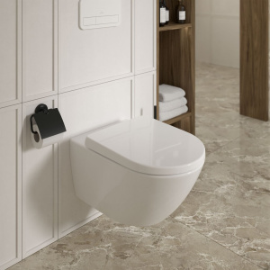 Унитаз Villeroy & Boch Somera 5C68T0R1 (с сиденьем, белый)