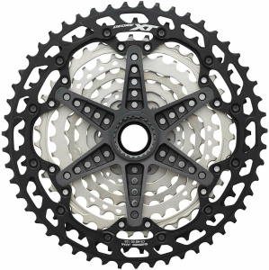 Кассета велосипедная SHIMANO XT, CS-M8100, 12 скоростей, 10-45T, серебристый
