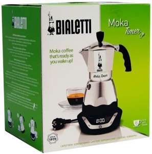 Кофеварка гейзерная электрическая Bialetti Moka Timer 6092
