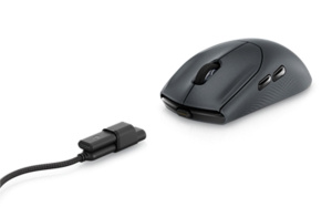 Игровая мышь беспроводная, проводная Alienware AW720M, черный