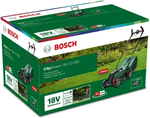 Газонокосилка аккумуляторная Bosch CityMower 18V-32-300 06008B9A07
