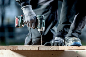 Отвертка ударная аккумуляторная Metabo PowerMaxx SSD 12 BL 601115800 в кейсе metaBOX с 2 аккумуляторами LiHD 12 V/4.0 Ah и ЗУ ASC 55