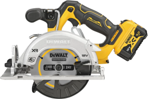 Аккумуляторная дисковая пила DeWALT DCS512P2-QW, с АКБ и ЗУ