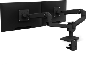 Кронштейн для двух мониторов Ergotron LX Dual Side-by-Side Arm, чёрный (45-245-224)