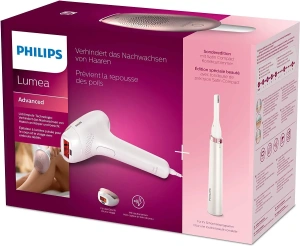 Фотоэпилятор Philips BRI921 розовый, белый