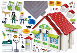 Портативный зоомагазин Playmobil 71396