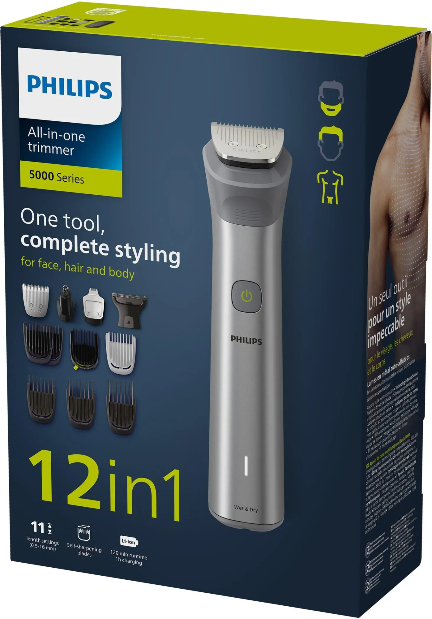 Триммер PHILIPS Multigroom 12w1 MG5940/15