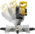 Аккумуляторная торцовочная пила DeWALT DCS365N, без АКБ и ЗУ