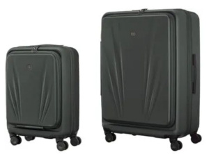 Чемодан Wenger Ibex HS 84101 л чёрный 612042 твёрдый корпус, 4 колеса, TSA-замок