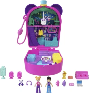 Игровой набор Mattel Polly Pocket Bubble Tea Pandas HWN95