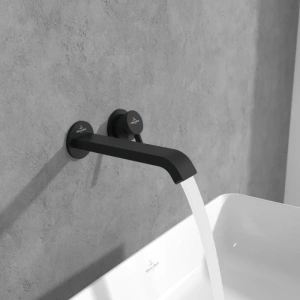 Смеситель для раковины Villeroy & Boch Dawn AquaSmart матовый черный TVZ106003001K5