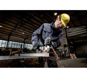 Шлифмашина угловая аккумуляторная Metabo WB 18 LT BL 11-125 Quick 613054650 в кейсе metaBOX с 2 аккумуляторами 18V 5.2Ah и ЗУ