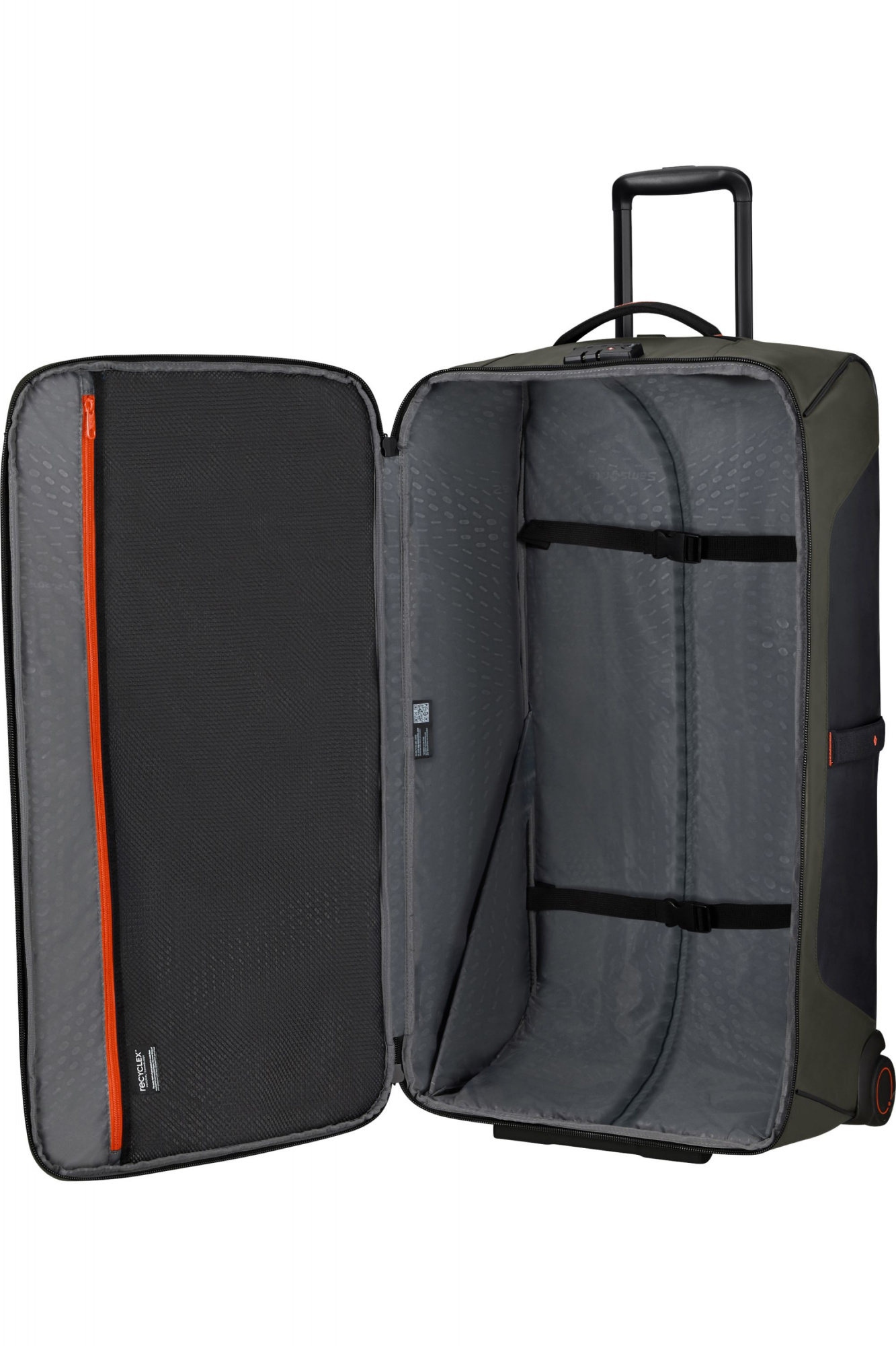 Чемодан Samsonite Ecodiver 79 см, 122 л, темно-зеленый (140884-9199)