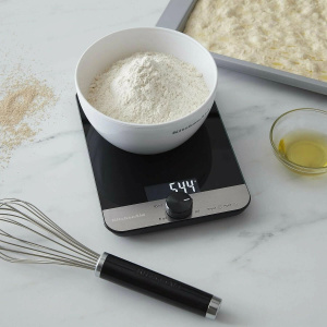 Электронные кухонные весы KitchenAid KQ908G, черный