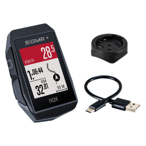 Велокомпьютер Sigma ROX 11.1 EVO (Black) HR Set 150, GPS, BLUETOOTH (Android, IOS) черный