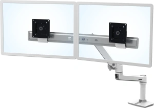 Кронштейн для двух мониторов Ergotron LX Desk Dual Direct Arm, белый (45-489-216)