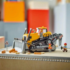 Конструктор LEGO City 60466 Жёлтый бульдозер