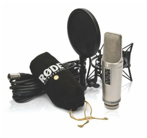 RODE NT2-A Studio Solution Kit студийный комплект-конденсаторный микрофон + паук + поп фильтр