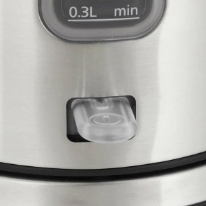 Чайник электрический Bosch TWK5P480 1.7 л серебристый, черный