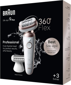 Эпилятор Braun Silk-epil 9 Flex 9-030 3D