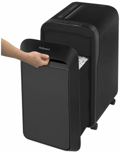 Шредер Fellowes LX221, 5 уровень секретности, 2x12 мм, 20 листов, 30 л, черный
