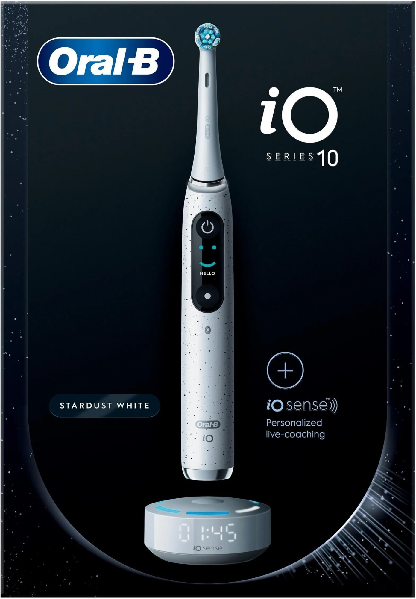 Электрическая зубная щетка Oral-B iO 10 White Spreckels