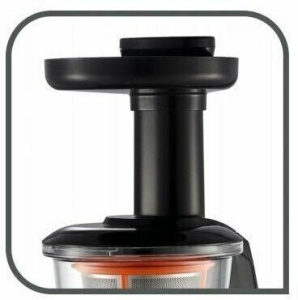 Вертикальная медленная соковыжималка Tefal Infiny Juice ZC255B38 200 Вт серебристый/черный