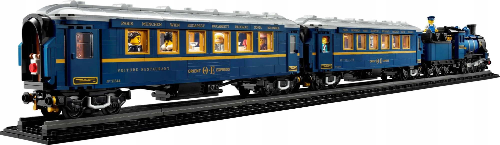 Конструктор LEGO Icons 21344 Поезд Восточный экспресс