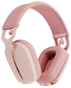 Гарнитура Logitech Zone Vibe 100, розовая