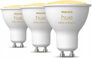 Комплект из 3 умных ламп Philips Hue White Ambiance GU10 929001953312