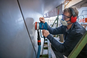Эксцентриковая шлифовальная машина сетевая Bosch GEX 34-125 0601372300