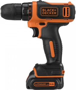 Аккумуляторная дрель-шуруповерт Black+Decker BDCDD12K1