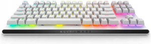 Механическая игровая USB-клавиатура Dell Alienware TKL с RGB-подсветкой Lunar Light