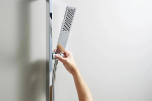 Душевой набор Hansgrohe Pulsify E 100 1Jet EcoSmart, хром 24380000